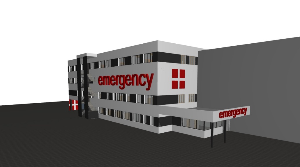 Kraj vybral projektanta pro stavbu urgentního příjmu v trutnovské nemocnici