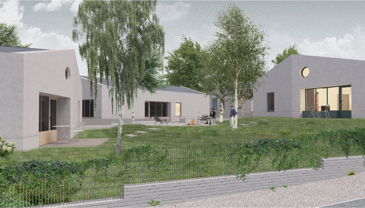 Vítězný návrh výstavby chráněného bydlení v Nové Pace je z dílny pražského studia